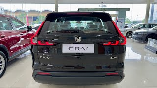 First Look  2024 Honda CRV  7 Seater Premium SUV  Crystal Black Pearl Color [upl. by Nolahp]