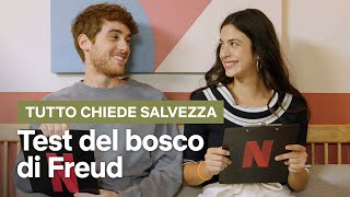 Il Test del Bosco di Freud con il cast di Tutto chiede salvezza  Netflix Italia [upl. by Traggat]