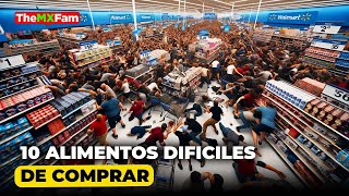 10 Alimentos Casi Imposible de Comprar en el Supermercado en 2024  TheMXFam [upl. by Akinirt376]