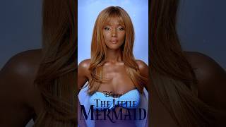 🧜🏾‍♀️Creating the Little Mermaid character ✨ thelittlemermaid mermaid makeuptransformation [upl. by Nnylodnewg]