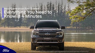 NextGeneration Ford Everest Everything You Need to Know in 4 Minutes [upl. by Valeda]