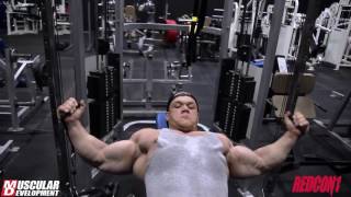 Dallas McCarvers Chest Workout  Starting Prep [upl. by Horowitz525]