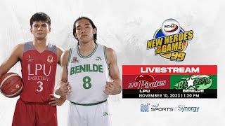 NCAA Season 99  Benilde vs LPU Mens Basketball LIVESTREAM [upl. by Andromada]