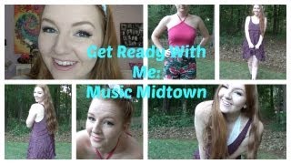 Get Ready With Me Music Midtown 2013  MEGHAN HUGHES [upl. by Baecher]