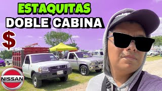 Camionetas Nissan en venta en México 🇲🇽 ESTAQUITAS DOBLE CABINA NP300 Y CABINA Y MEDIA [upl. by Nowtna662]