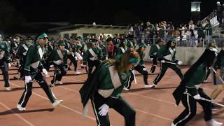 Dinuba High School Band Green Mile [upl. by Oivaf]