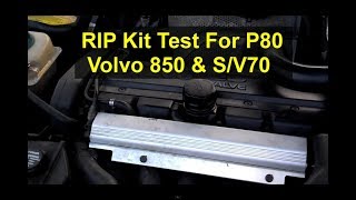 Performance test after installing a RIP kit on P80 Volvo cars 850 S70 V70 C70 V70R etc  VOTD [upl. by Yentiw271]