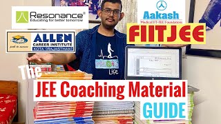 The Ultimate Study Material Review for JEE Main amp Adv  Allen vs FIITJEE vs ResoPART 1 [upl. by Krueger593]