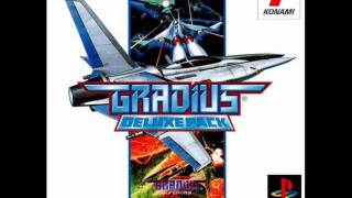 Gradius Deluxe Pack  SELECT title theme [upl. by Hgielrak]