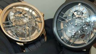 【八字很輕】JAQUET DROZ Grande Seconde SkeletOne 鏤空腕錶 [upl. by Miguelita484]