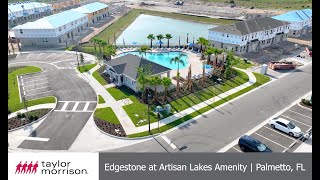 Explore Edgestone at Artisan Lakes  Pool and Cabana [upl. by Marni]