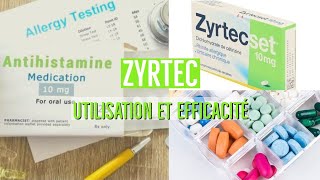 ZYRTEC Cétirizine  TOUT SUR CET ANTIHISTAMINIQUE [upl. by Wivina]