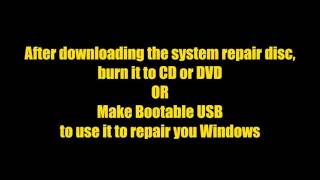 Windows 10 8 and 7 System Repair Recovery Disc Download Links YouTube [upl. by Novrej]