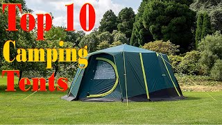 Top 10 Best Camping Tents for 2023  Unbeatable Quality and Comfort [upl. by Fronniah327]