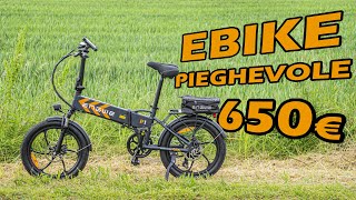 ENGWE P1  Recensione della MIGLIOR Ebike PIEGHEVOLE [upl. by Ettolrahs]