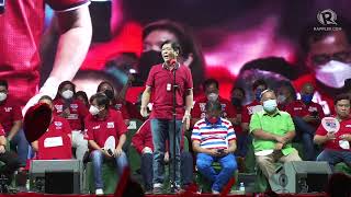 FULL SPEECH Bongbong Marcos at the Uniteam Quezon City proclamation rally [upl. by Norek443]