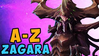 Zagara A  Z  Heroes of the Storm HotS Gameplay [upl. by Ninette489]