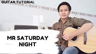 Jon Pardi  Mr Saturday Night  Guitar Tutorial [upl. by Amihc530]