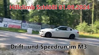 Hillclimb Schlößl Drift und Speedrun Harry M3 01092024 [upl. by Chui]