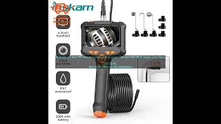 1005005989432669 INSKAM 4 3 Inch IPS Screen Industrial Endoscope Camera HD1080P Single [upl. by Ntsyrk]