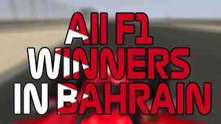 GP de Baréin 2004  2022 Todos los ganadores en Bahrein en Fórmula 1  All F1 Winners in Bahrain [upl. by Alleen564]