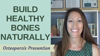 How to BOOST Bone Density amp Bone Mass Naturally  Osteopenia and Osteoporosis Treatment [upl. by Rudwik]