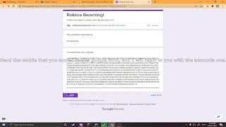 GOOGLE FORMS BEAMING METHOD ROBLOX WORKING 2024 [upl. by Anelahs]