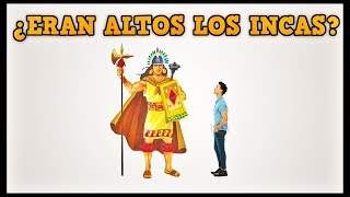 ¿ERAN ALTOS LOS INCAS  Historia del Perú [upl. by Aeslehc]