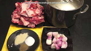 How to make Meat Stock  Beef Stock  Chicken Stock  Lamb Stock  Maggi Stock Cubes  Meat Broth [upl. by Seaddon]