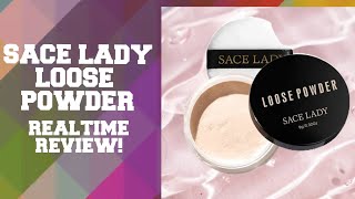 SACE LADY LOOSE POWDER REVIEW JHEZEL G [upl. by Schmitz]