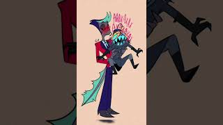 Озвучка комиксов Отель Хазбин озвучка юмор hazbinhotel vox baxter shorts [upl. by Liag]