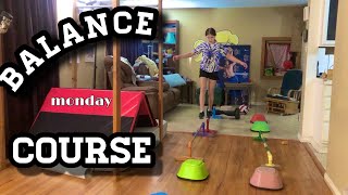 when she Balances her way Around the Mini Course MOnday [upl. by Bellew]