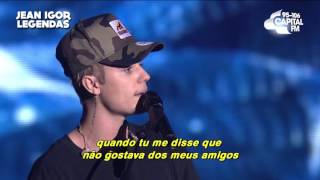 Justin Bieber  Love Yourself LegendadoTradução ACOUSTIC [upl. by Ttelracs257]