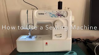 How to Use a Sewing Machine Brother L14  The Minimalistings [upl. by Eiboh780]