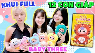 Khui FULL SET Baby Three 12 Con Giáp  Kiếp Nạn Toàn Mắt Lé  Vê Vê Channel [upl. by Hayotal323]