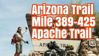 Spectacular Apache Trail and Roosevelt Lake in Tonto Arizona Trail thru bikepacking Vlog Ep 9 [upl. by Tfat669]