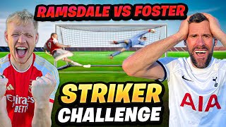 Can Goalkeepers SCORE GOALS AARON RAMSDALE vs BEN FOSTER Shooting Challenge [upl. by Leeth]