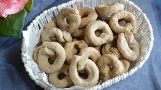 Taralli Dolci al Vino BiancoRICETTA FACILE e VELOCE [upl. by Hewitt]