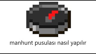 Minecraft Manhunt Pusulası Nasıl Yapılır [upl. by Bollinger]