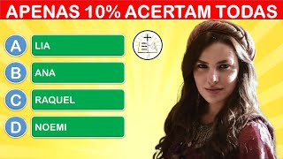 30 PERGUNTAS BÍBLICAS DE NÍVEL FÁCIL MÉDIO E DIFÍCIL  QUIZ BÍBLICO [upl. by Augusta]