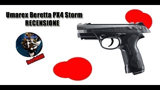 Umarex Beretta PX4 Storm co2 RECENSIONE [upl. by Justis270]