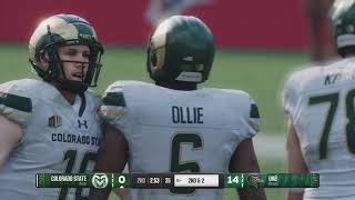 College Football 25  Colorado State Rams vs UAB Blazers  Frisco Bowl  PS5 Gameplay [upl. by Ahselak680]