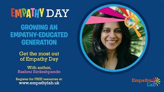 Get the most out of Empathy Day with author Rashmi Sirdeshpande [upl. by Aliak]