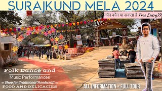 Surajkund Mela 2024  Surajkund Mela 2024 Full Tour  Surajkund mela 2024 Faridabad [upl. by Matthews997]