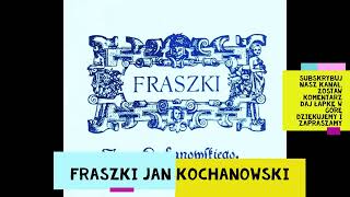 1 Fraszki Jan Kochanowski Lektury szkolne audiobook darmowe audiobooki [upl. by Aizahs]