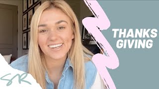 GRATITUDE DEFEATS FEAR  Sadie Robertson  Happy Thanksgiving Message [upl. by Mateya]