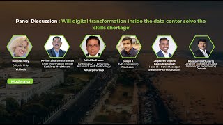 Panel Discussion Will digital transformation inside the data centre solve the skills shortage [upl. by Niwrad824]