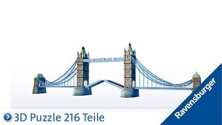 Ravensburger 3D Puzzle Tower Bridge  London [upl. by Godden617]