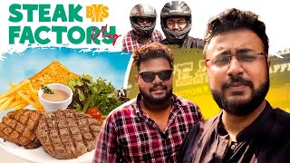 BMS VLOGS  STEAK FACTORY তে গিয়ে মাংস ভাত খেলাম [upl. by Jehanna]