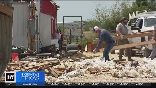 Woman emotionally recalls devastating Valley View tornado [upl. by Nichy]